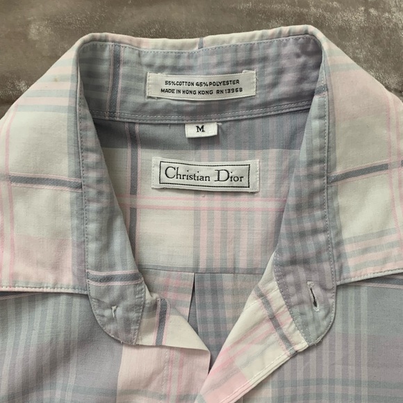 Christian Dior Men’s dress shirt size medium EUC - Picture 2 of 5